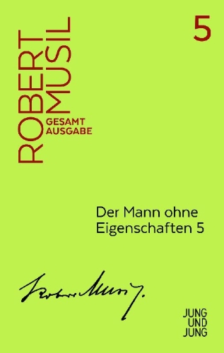 Buchcover und Innenansicht für das Buch: Der Mann ohne Eigenschaften 5