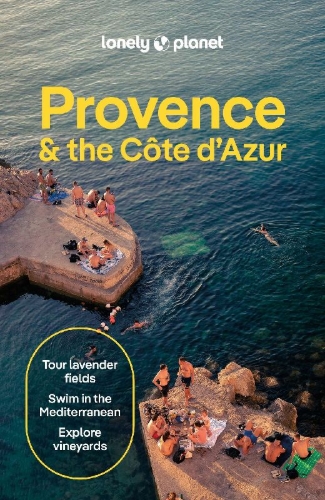 Buchcover und Innenansicht für das Buch: Lonely Planet Provence & the Cote d'Azur