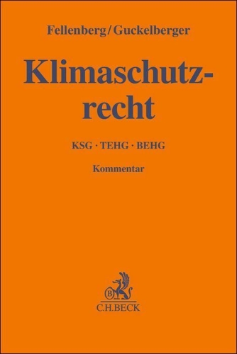 Buchcover und Innenansicht für das Buch: Klimaschutzrecht