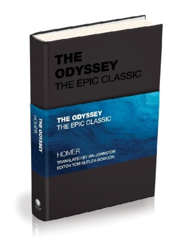 Buchcover und Innenansicht für das Buch: The Odyssey