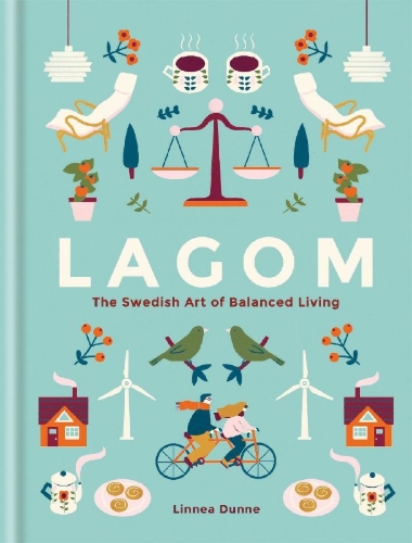 Buchcover und Innenansicht für das Buch: Lagom