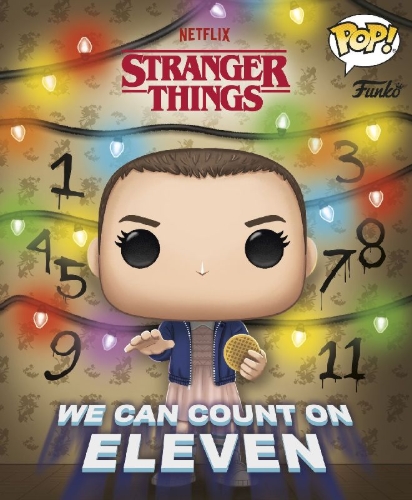 Buchcover und Innenansicht für das Buch: Stranger Things: We Can Count on Eleven (Funko Pop!)
