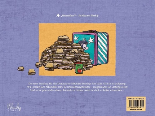 Buchcover und Innenansicht für das Buch: We don't eat our classmates