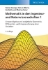 Buchcover und Innenansicht für das Buch: Mathematik in den Ingenieur- und Naturwissenschaften 1