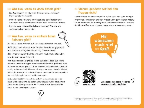 Buchcover und Innenansicht für das Buch: Schätz mal! Kids Edition