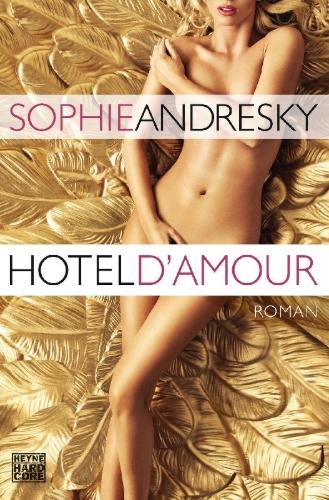 Buchcover und Innenansicht für das Buch: Hotel D'Amour