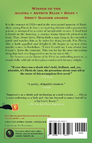 Buchcover und Innenansicht für das Buch: The Sweetness at the Bottom of the Pie