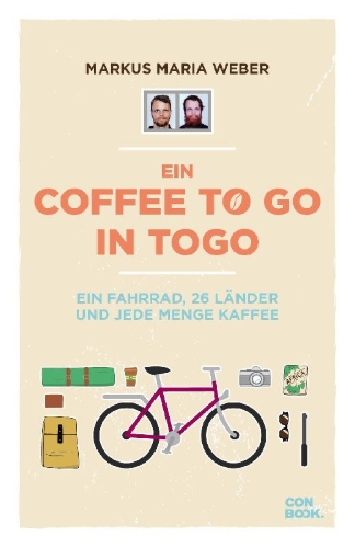 Buchcover und Innenansicht für das Buch: Ein Coffee to go in Togo
