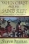 Buchcover und Innenansicht für das Buch: When Christ and His Saints Slept