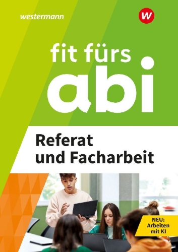Buchcover und Innenansicht für das Buch: Fit fürs Abi