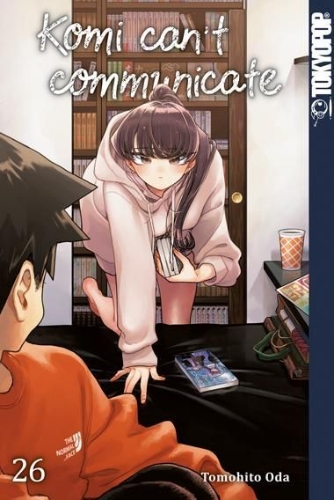Buchcover und Innenansicht für das Buch: Komi can't communicate 26
