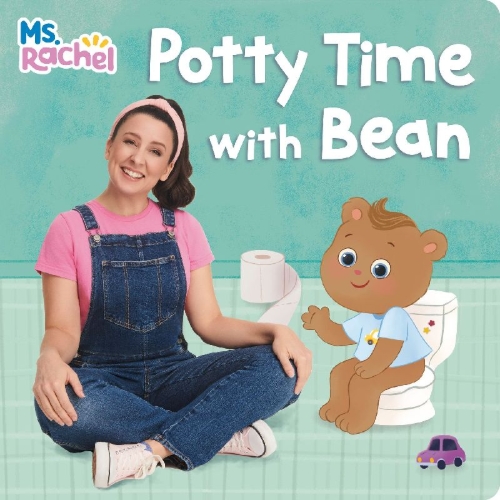 Buchcover und Innenansicht für das Buch: Potty Time with Bean (Ms. Rachel)
