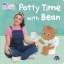 Buchcover und Innenansicht für das Buch: Potty Time with Bean (Ms. Rachel)