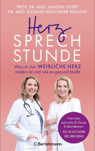 Buchcover und Innenansicht für das Buch: Herzsprechstunde