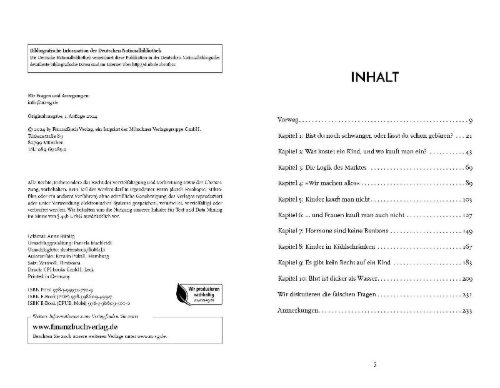 Buchcover und Innenansicht für das Buch: Ich kauf mir ein Kind