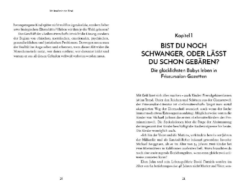 Buchcover und Innenansicht für das Buch: Ich kauf mir ein Kind
