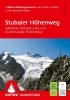 Buchcover und Innenansicht für das Buch: ROTHER Wanderführer Stubaier Höhenweg, Sellrainer Hüttenrunde, Gschnitztaler Hüttentour. 3 alpine Mehrtagestouren