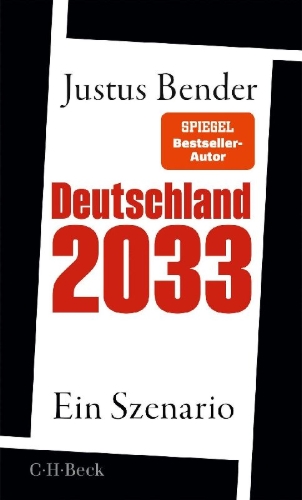 Buchcover und Innenansicht für das Buch: Deutschland 2033