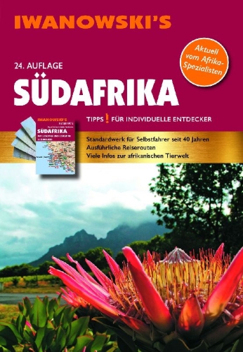 Buchcover und Innenansicht für das Buch: Südafrika - Reiseführer von Iwanowski