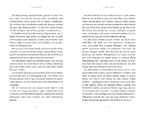 Buchcover und Innenansicht für das Buch: Wie man einen Traum aufgibt, um ein Leben zu gewinnen