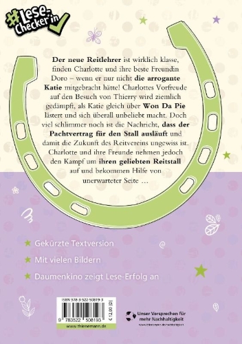 Buchcover und Innenansicht für das Buch: Charlottes Traumpferd 3: Ein unerwarteter Besucher