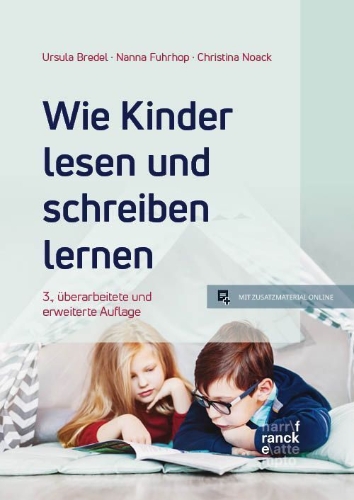 Buchcover und Innenansicht für das Buch: Wie Kinder lesen und schreiben lernen