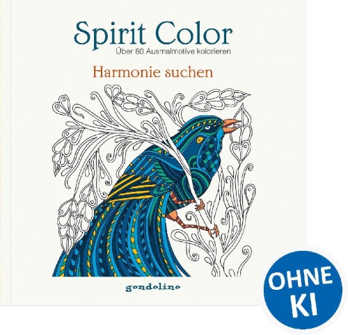 Buchcover und Innenansicht für das Buch: Spirit Color: Harmonie suchen