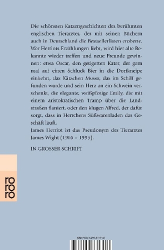 Buchcover und Innenansicht für das Buch: Alles für die Katz