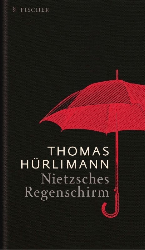 Buchcover und Innenansicht für das Buch: Nietzsches Regenschirm