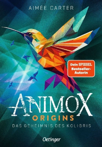 Buchcover und Innenansicht für das Buch: Animox Origins 3. Das Geheimnis des Kolibris