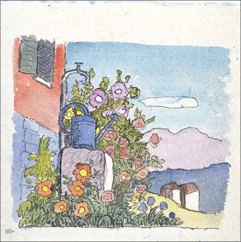 Buchcover und Innenansicht für das Buch: Hermann Hesse Kalender für das Jahr 2027