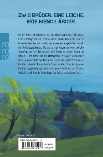 Buchcover und Innenansicht für das Buch: Bullenbrüder: Tote haben keine Freunde