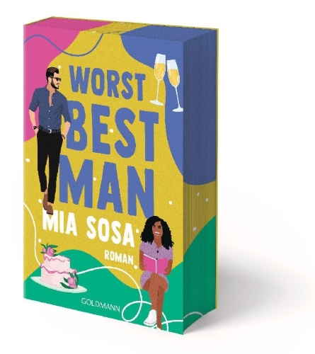 Buchcover und Innenansicht für das Buch: The Worst Best Man