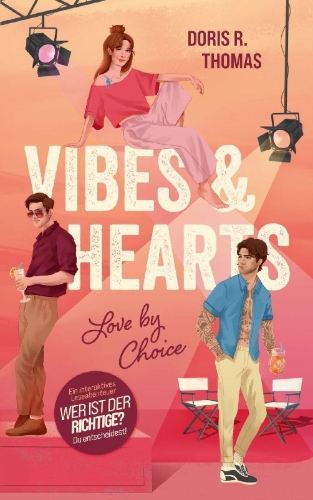 Buchcover und Innenansicht für das Buch: Vibes & Hearts