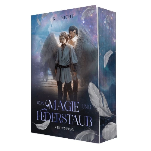 Buchcover und Innenansicht für das Buch: Wellenwispern