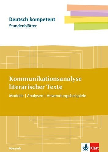Buchcover und Innenansicht für das Buch: deutsch.kompetent Stundenblätter Kommunikation untersuchen