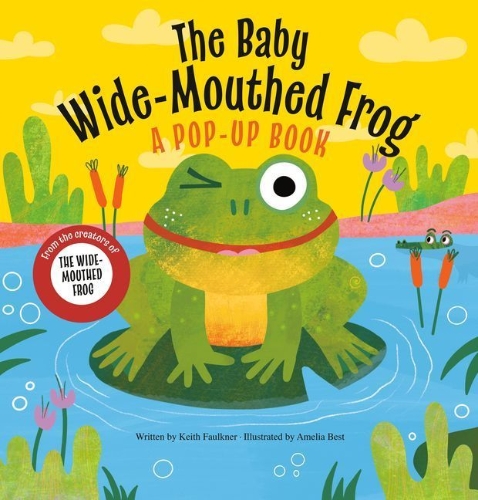 Buchcover und Innenansicht für das Buch: The Baby Wide-Mouthed Frog