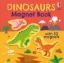 Buchcover und Innenansicht für das Buch: Dinosaurs Magnet Book