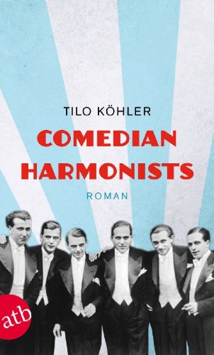 Buchcover und Innenansicht für das Buch: Comedian Harmonists