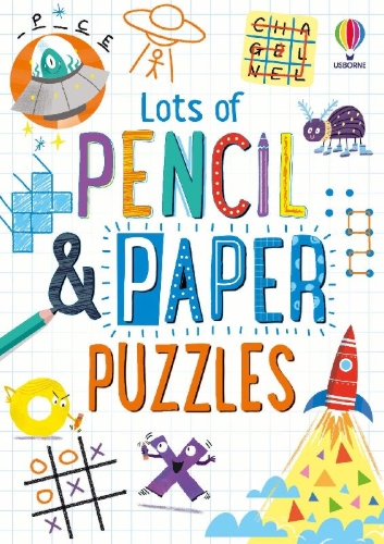 Buchcover und Innenansicht für das Buch: Lots of Pencil and Paper Puzzles