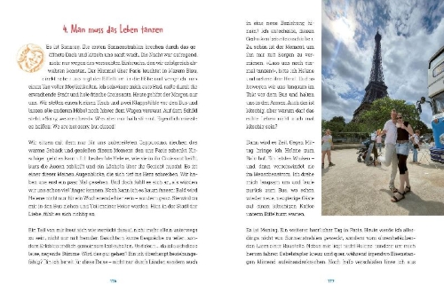 Buchcover und Innenansicht für das Buch: Abgefahren. Vom Mut, aufzubrechen und anzufangen