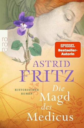 Buchcover und Innenansicht für das Buch: Die Magd des Medicus