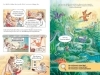 Buchcover und Innenansicht für das Buch: Ivy and Bearlock Holmes: The Mystery of the Dinosaur Fossil