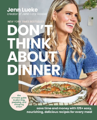 Buchcover und Innenansicht für das Buch: Don't Think About Dinner