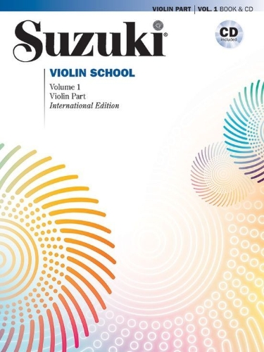Buchcover und Innenansicht für das Buch: Suzuki Violin School 1 International Edition mit CD