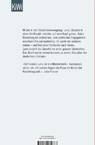 Buchcover und Innenansicht für das Buch: Lenz