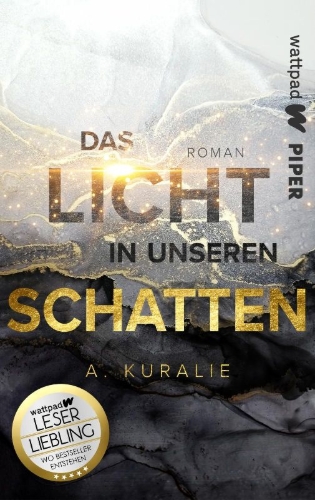 Buchcover und Innenansicht für das Buch: Clashing Hearts: Das Licht in unseren Schatten