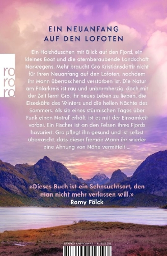 Buchcover und Innenansicht für das Buch: Die Frau und der Fjord
