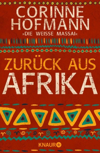 Buchcover und Innenansicht für das Buch: Zurück aus Afrika