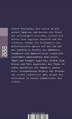 Buchcover und Innenansicht für das Buch: Tod am Nachmittag